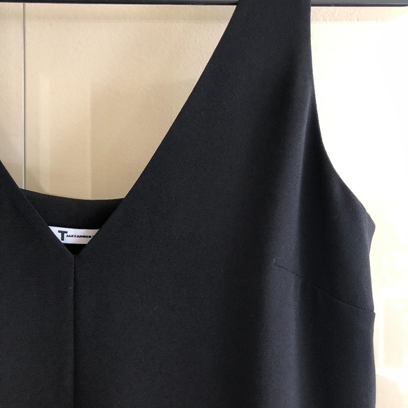 NWT T by Alexander Wang poly crepe slip dress, sz2 - Picture 3 of 6